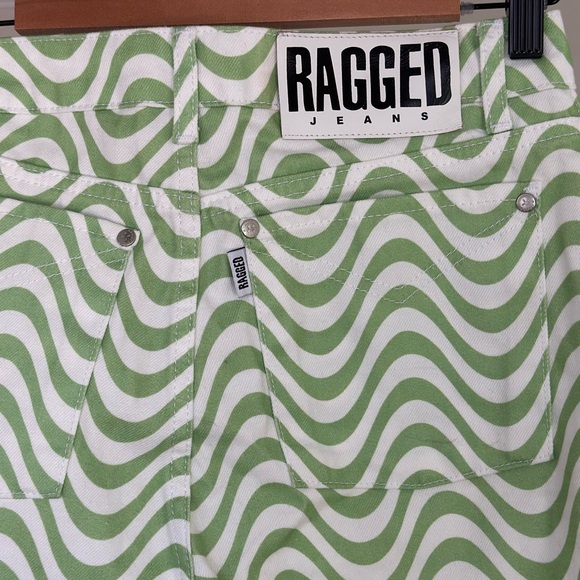 The Ragged Priest Green Prism Jeans - Picture 4 of 12